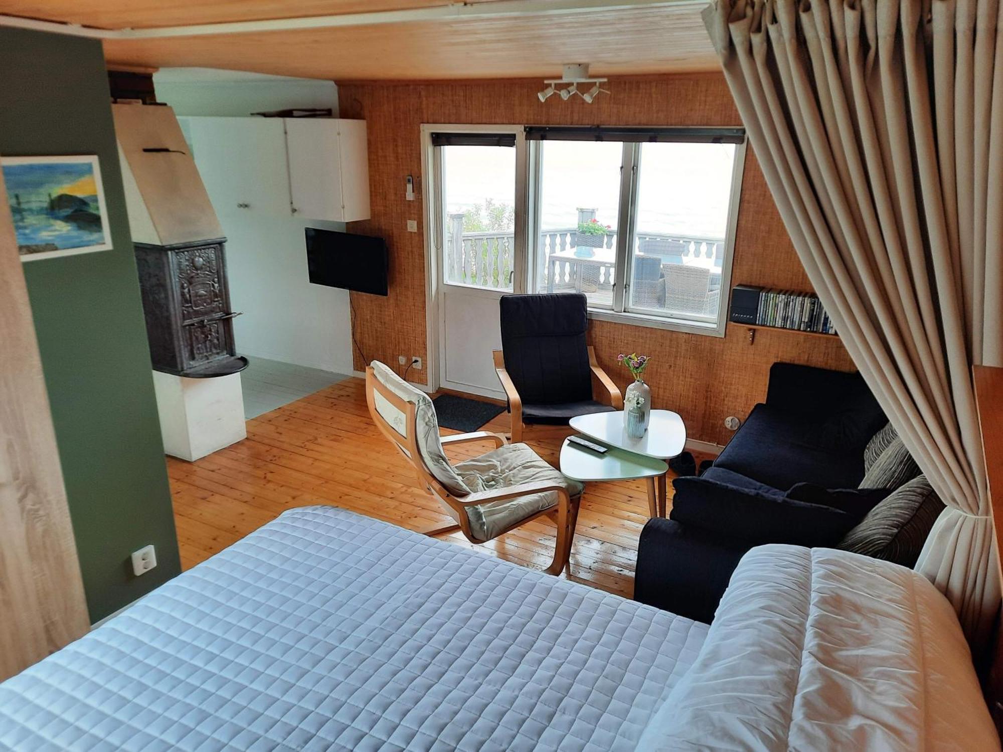 Cabin At The Sea Close To Public Beach With A Jumpingtower Hoviksnas المظهر الخارجي الصورة